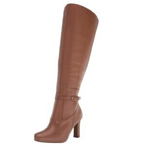 Naturalizer Women's Henny  Pump riding Boot cafe Leather 7,5m nwob